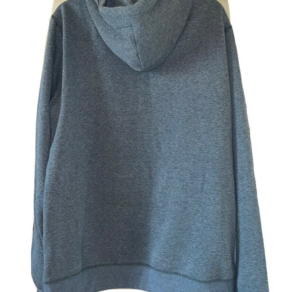 New Grey Nike lime Green/White Logo Print Pullover Hoodie Sz 3XL 1/2 Set - Picture 2 of 2